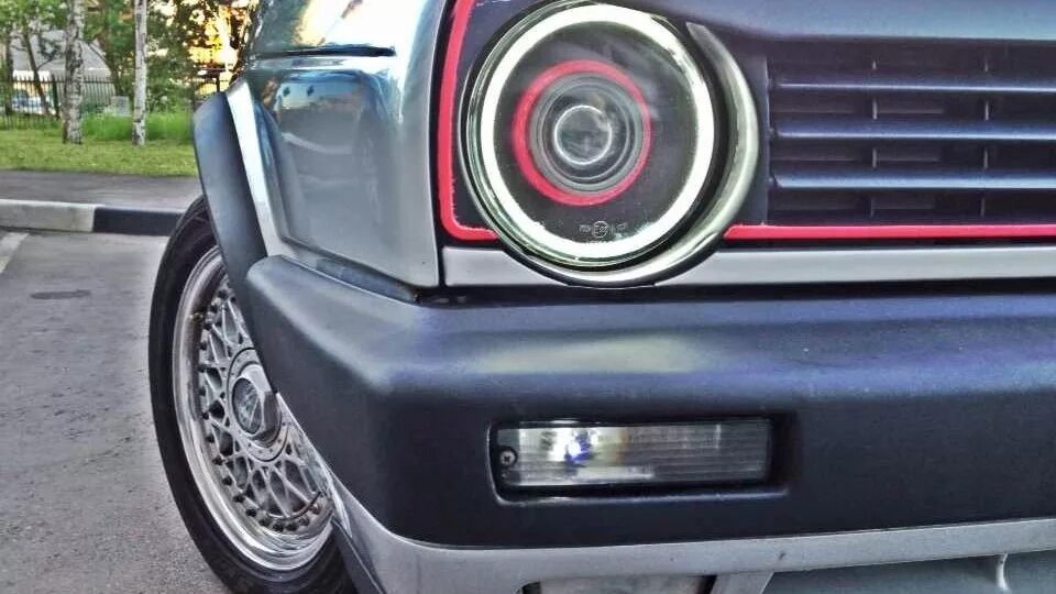 Купить фары гольф 2 тюнинг Volkswagen Golf Mk2 2.0 бензиновый 1990 на DRIVE2