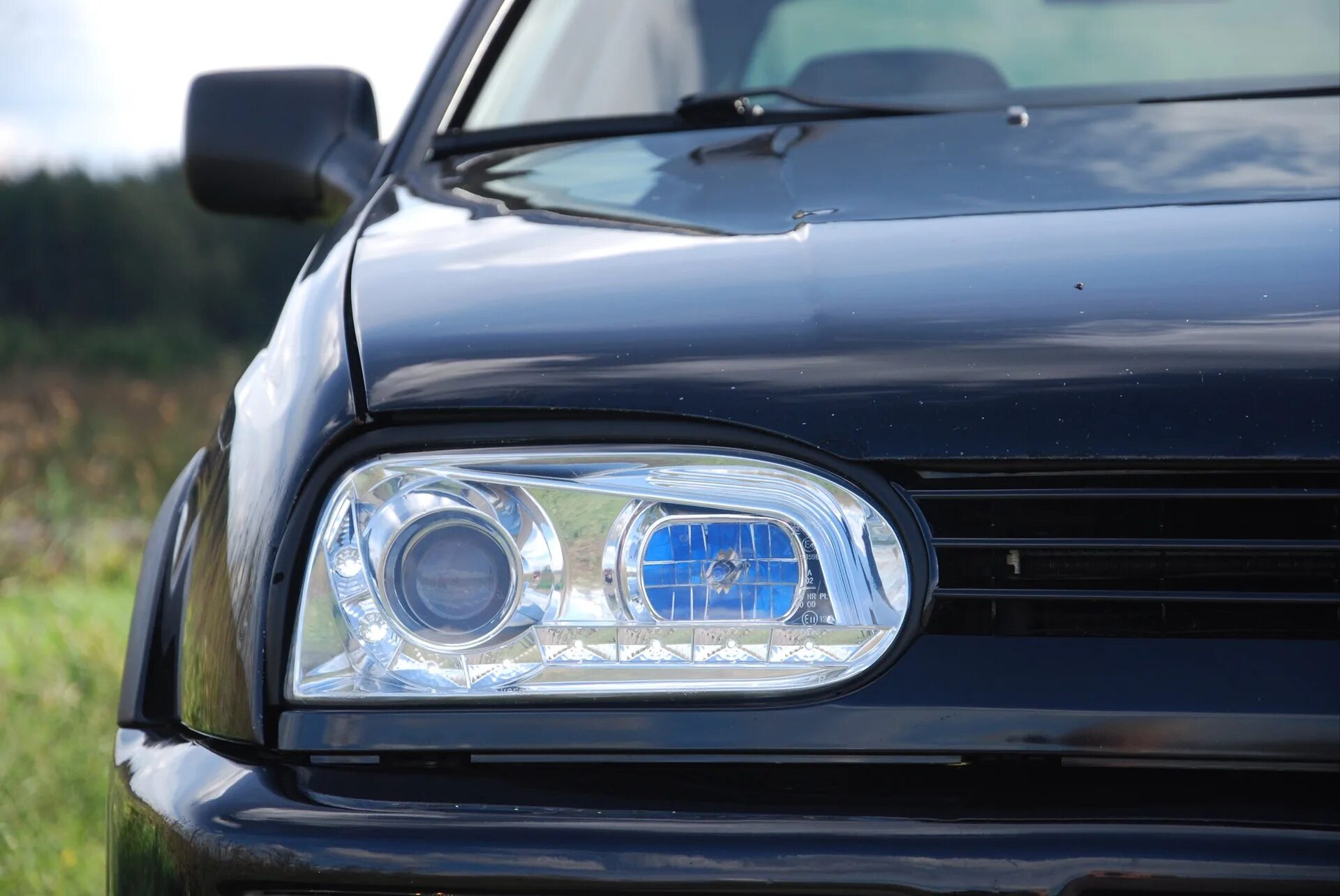 Купить фары гольф 3 тюнинг Новые фары - Volkswagen Golf Mk3, 1,6 л, 1997 года запчасти DRIVE2