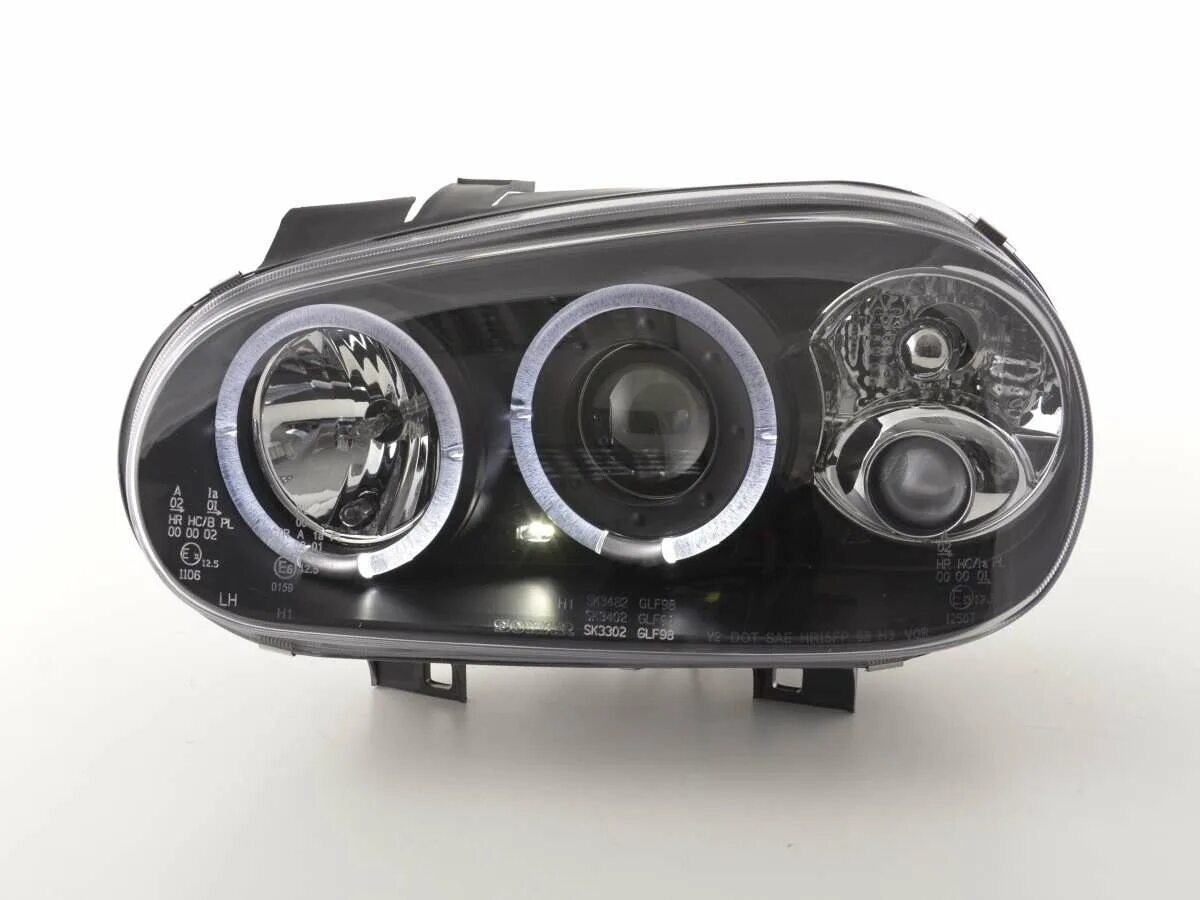Купить фары гольф 4 тюнинг headlight VW Golf 4 type 1J Yr. 98-03 black Headlights Lights Car Tuning tuning-
