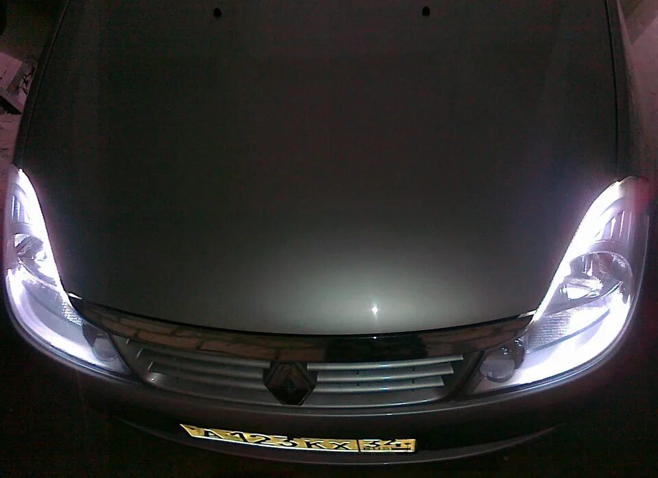 Купить фары на рено симбол тюнинг засветился - Renault Symbol, 1,4 л, 2009 года тюнинг DRIVE2