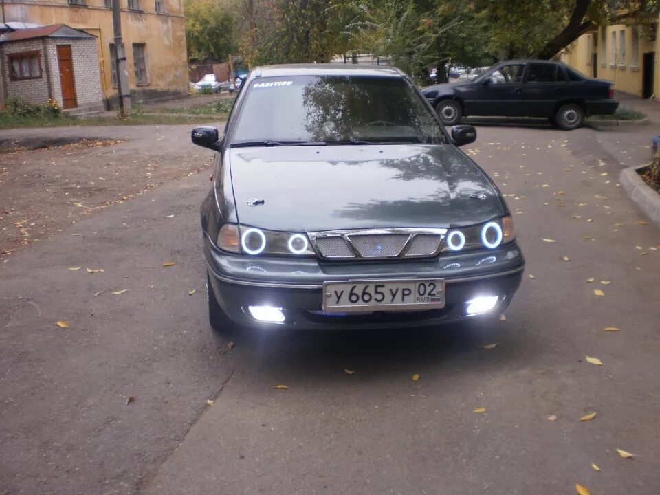 Купить фары нексии тюнинг Ангельские глазки! - Daewoo Nexia, 1,5 л, 2005 года тюнинг DRIVE2