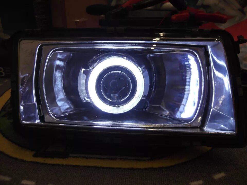 Купить фары тюнинг ауди б3 Линзы мне в Фары О--О - Audi 80 (B3), 1,8 л, 1990 года тюнинг DRIVE2