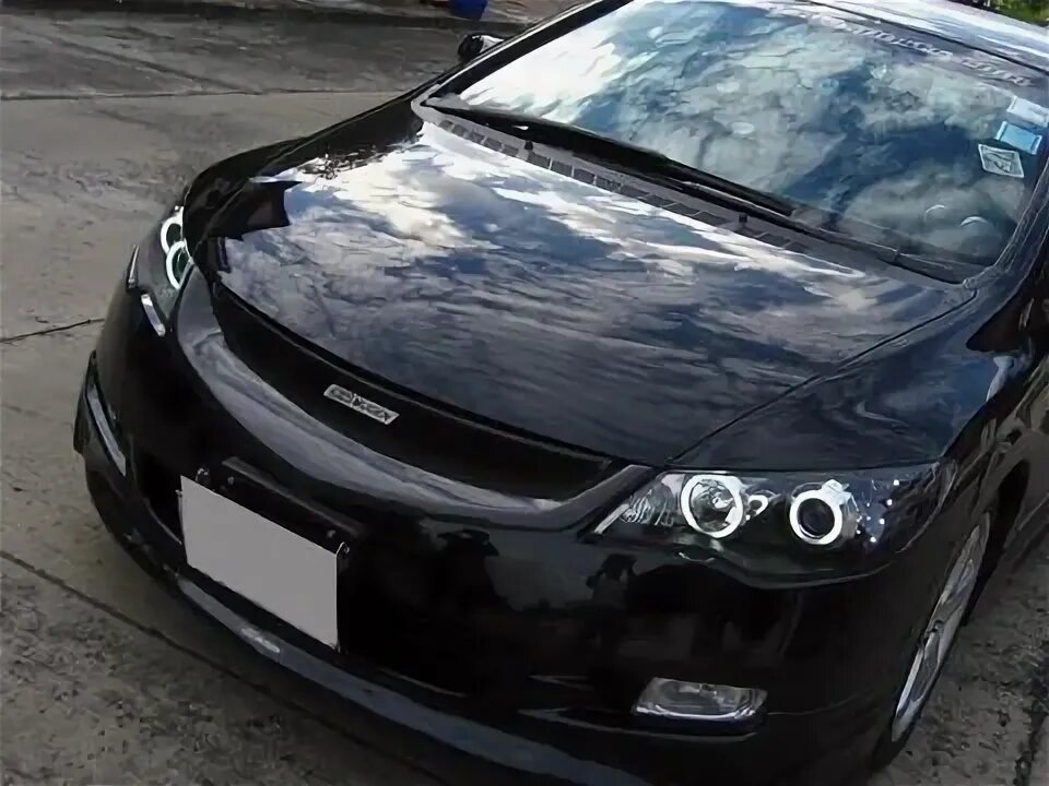 Купить фары тюнинг хонда цивик Ангельские глазки - Honda Civic 4D (8G), 1,8 л, 2008 года аксессуары DRIVE2
