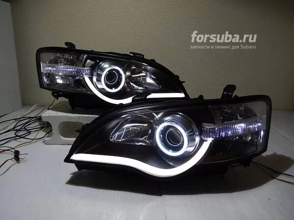 Купить фары тюнинг на субару Альтернативная оптика - Subaru Legacy (BL/BP), 3 л, 2005 года стайлинг DRIVE2