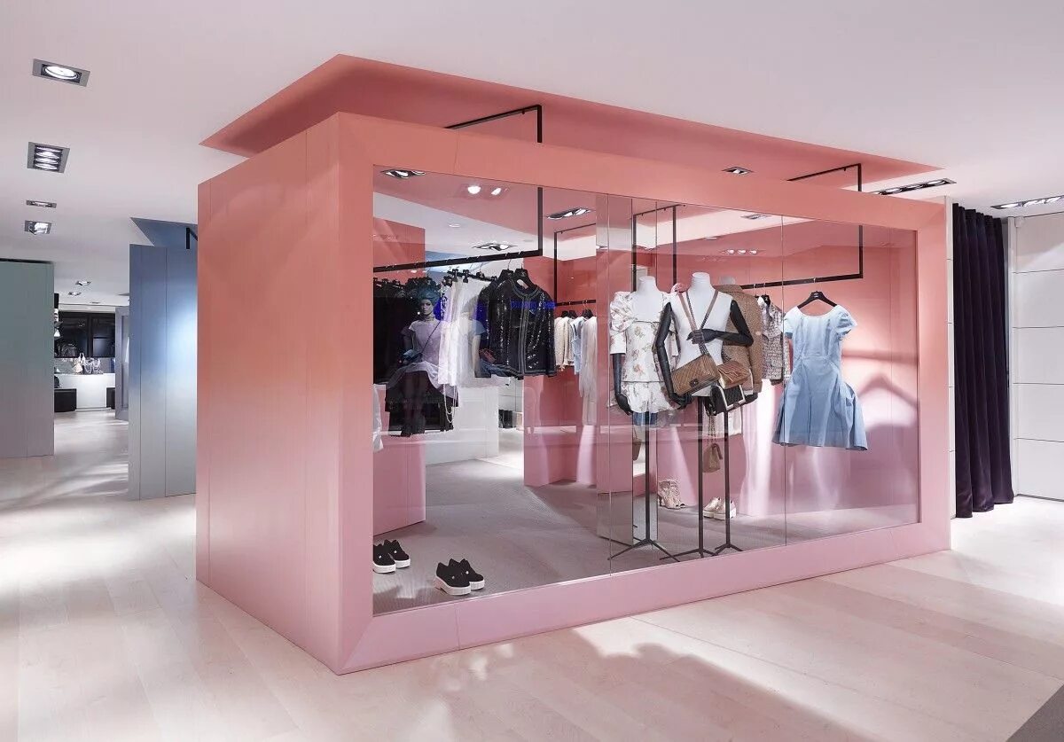 Купить фото для магазина одежды Boutique Chanel - Courchevel Store design, Retail design, Retail interior