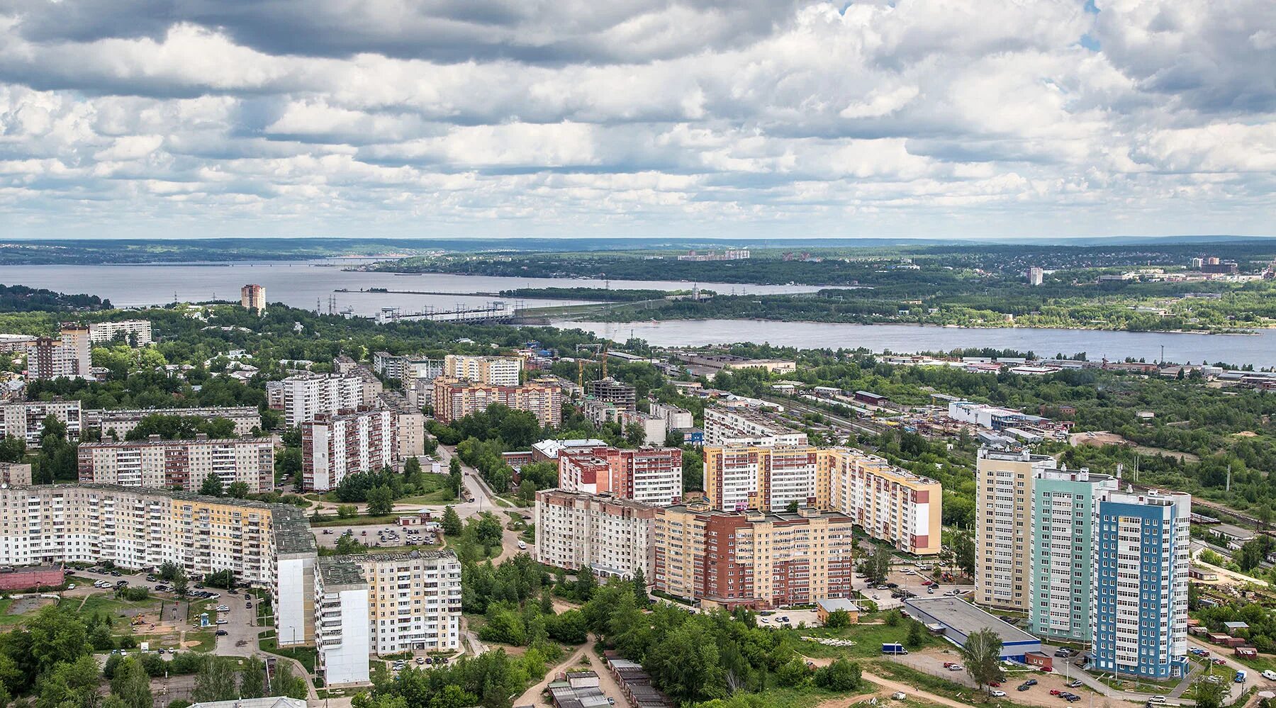 Купить фото пермь Павел Жигалов Пермь с высоты птичьего полёта