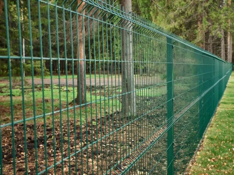 Купить фото сетку для забора Зелёный забор из 3D сетки для парка купить в Москве под ключ: цена, характеристи