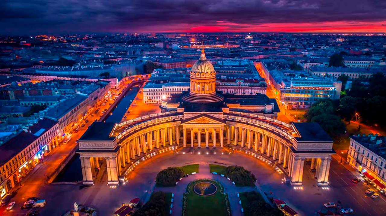 Купить фото спб Фотообои бесшовные Мастер фресок Казанский собор 9-687 - купить в Master Fresok,