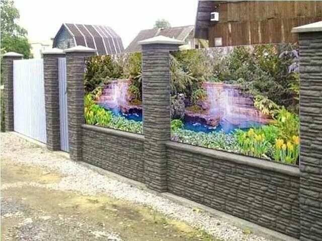 Купить фото забор на дачу Pin on наружная реклама Outdoor, Outdoor storage, Outdoor decor