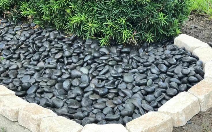 Купить гальку для ландшафтного дизайна Landscaping with River Rock: Best 130 Ideas and Designs in 2022 River rock lands