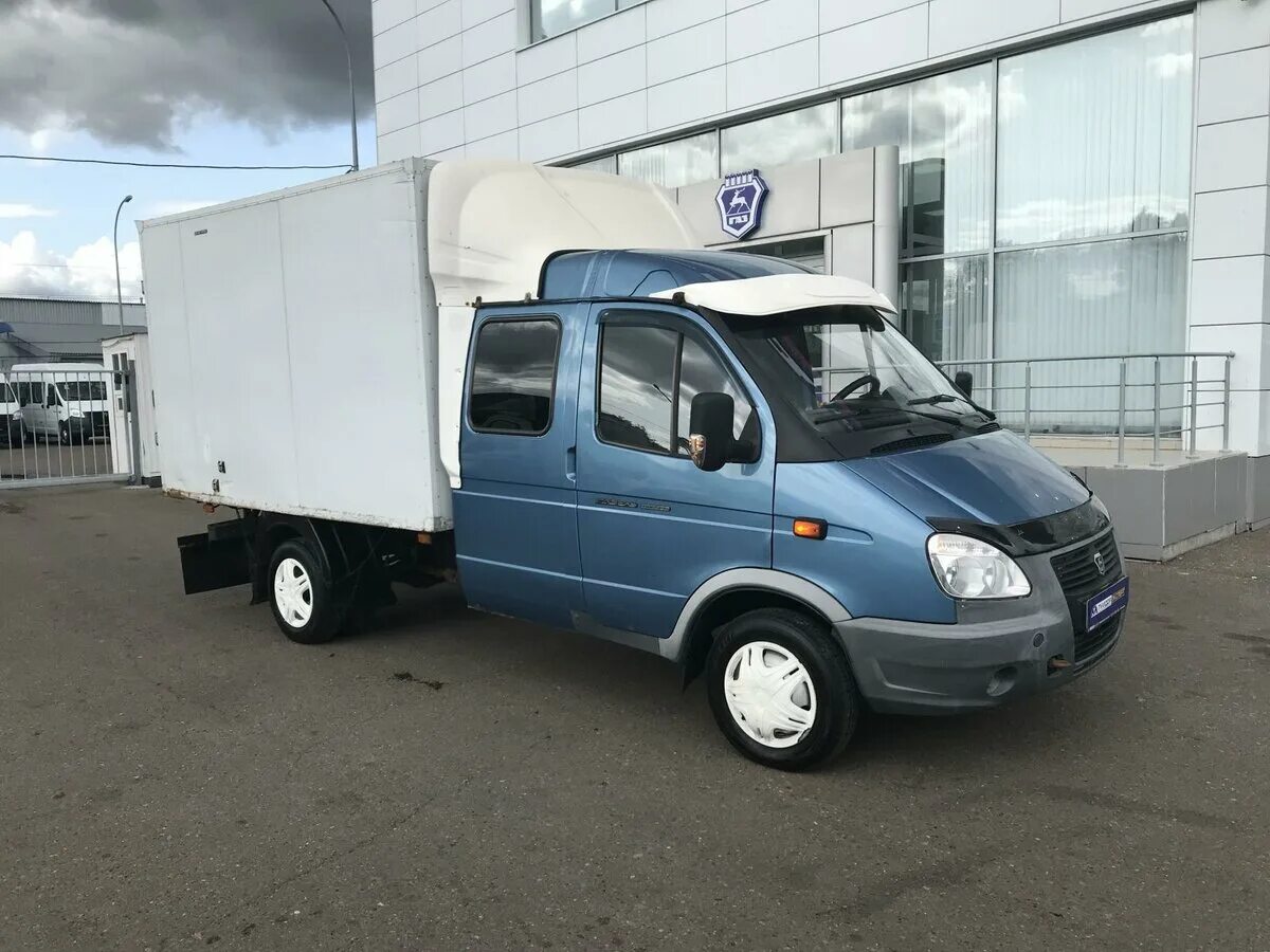 Купить газель фото цена Купить б/у ГАЗ ГАЗель (33023/330273) Фермер дизель механика в Казани: голубой из