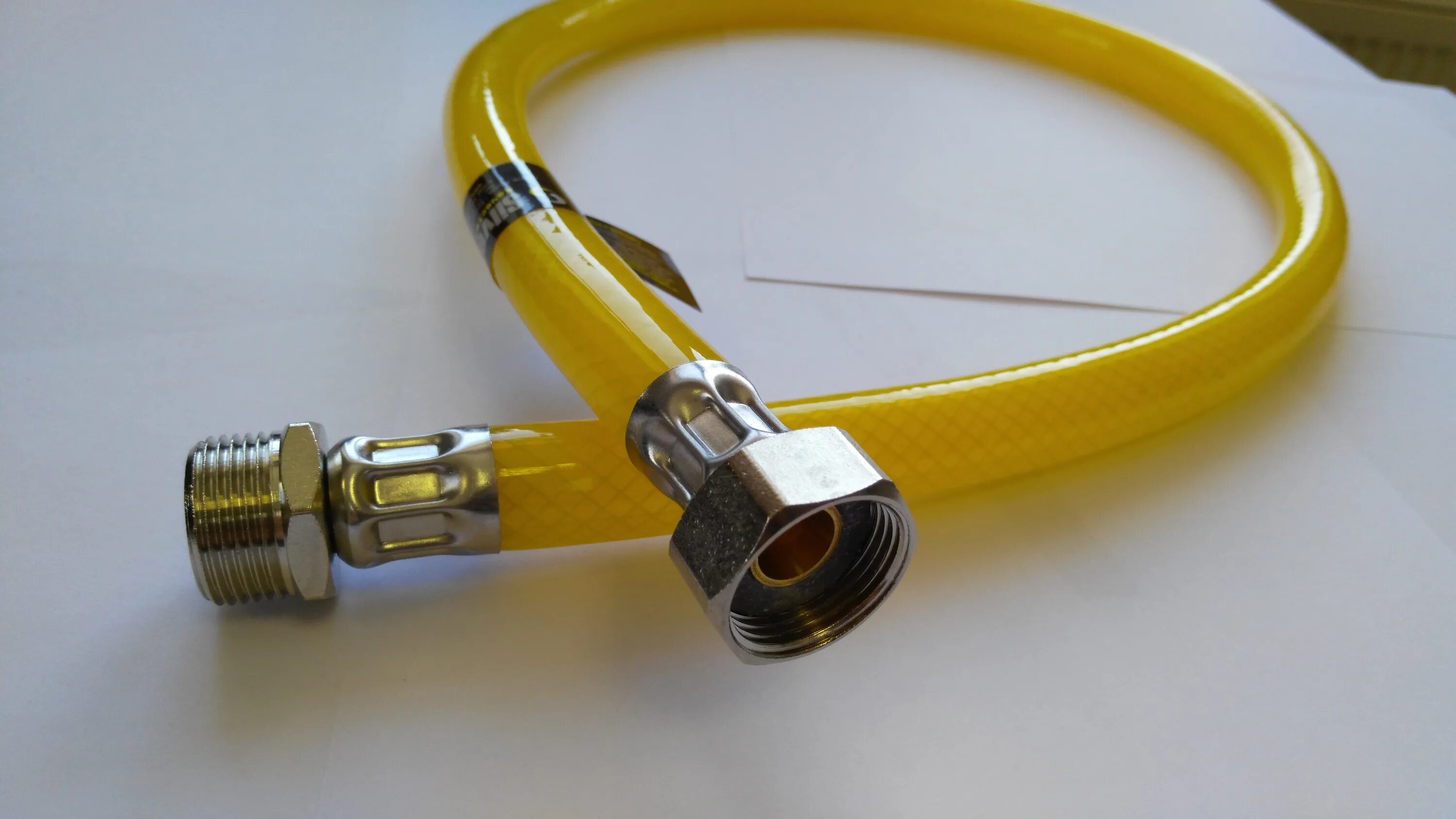 Купить газовый шланг для подключения котла Подводка гибкая SilverFlex GAZ Г-Ш 3/4 150см купить в Екатеринбурге