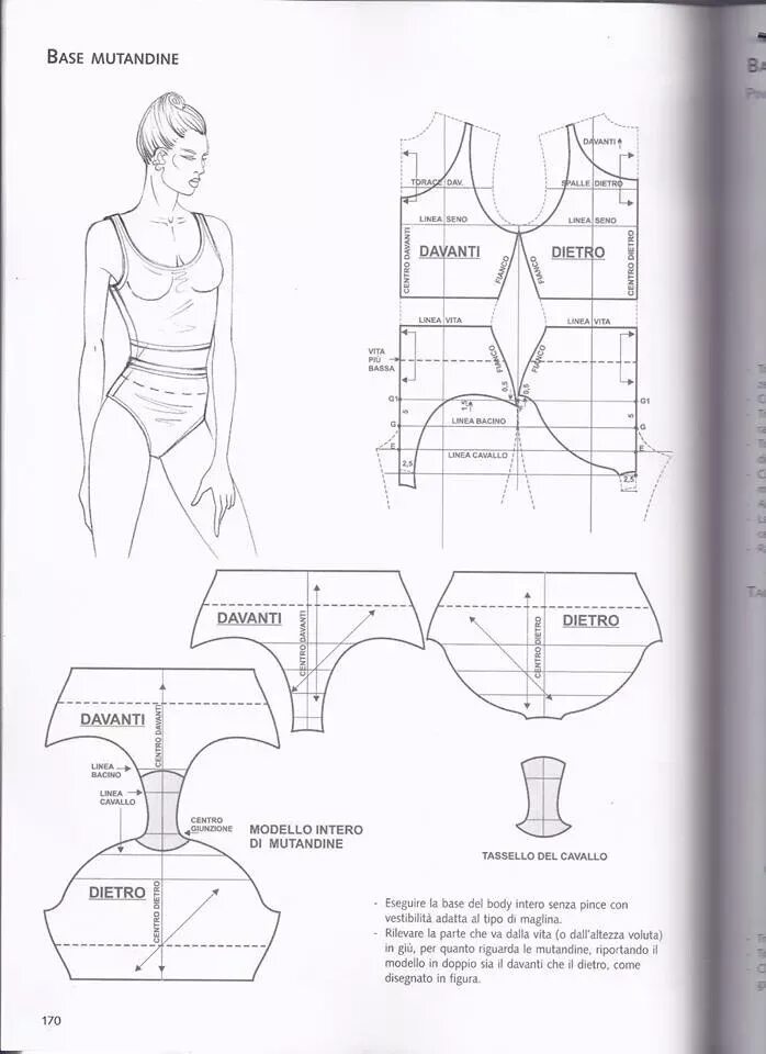 Купить готовую выкройку нижнего белья муж Pin on Vol. 2 La técnica dei modelli - Dona - Uomo