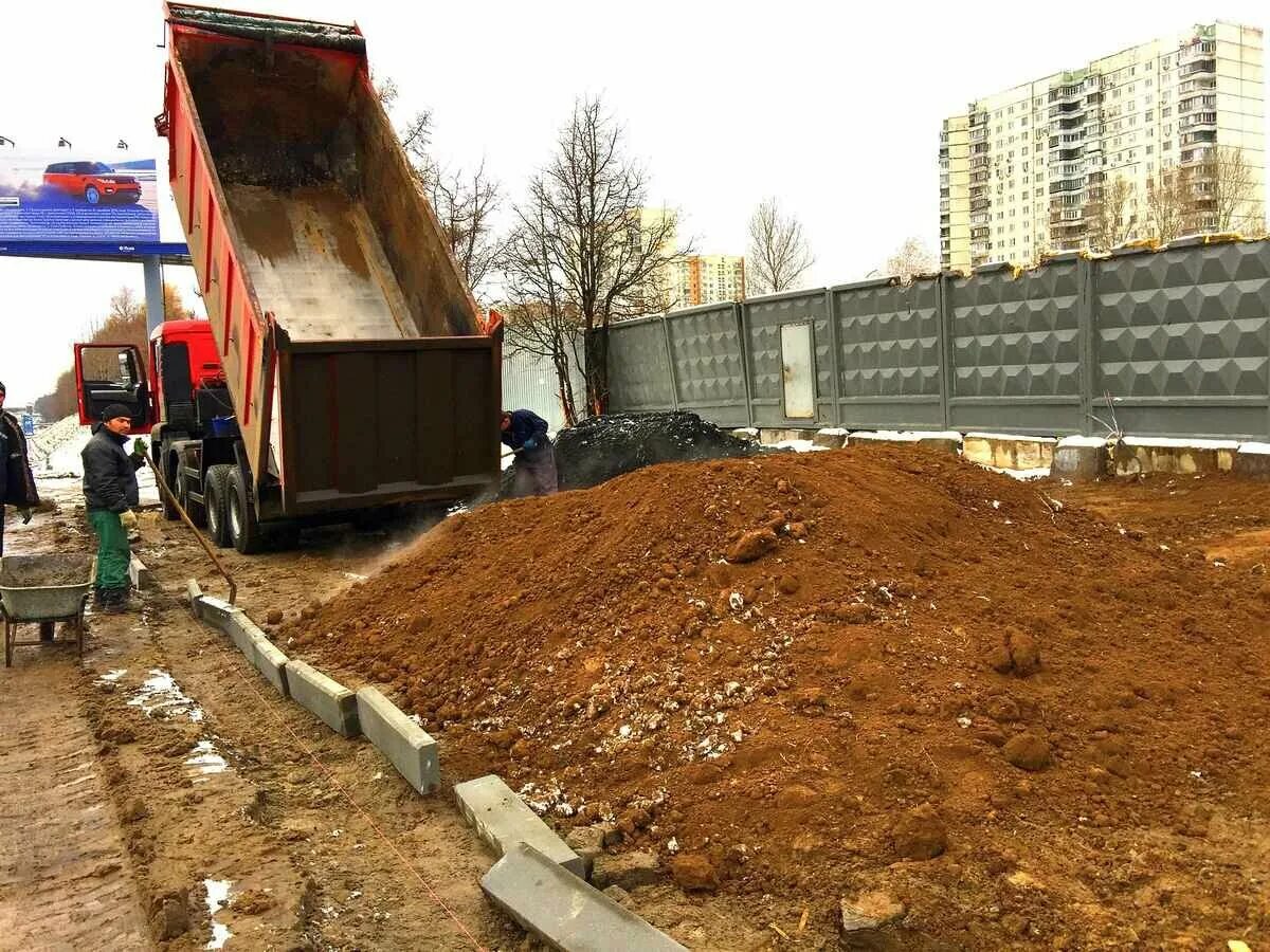 Купить грунт для планировки участка Вывоз строительного грунта в Городце: 73 мастера земляных работ с отзывами и цен