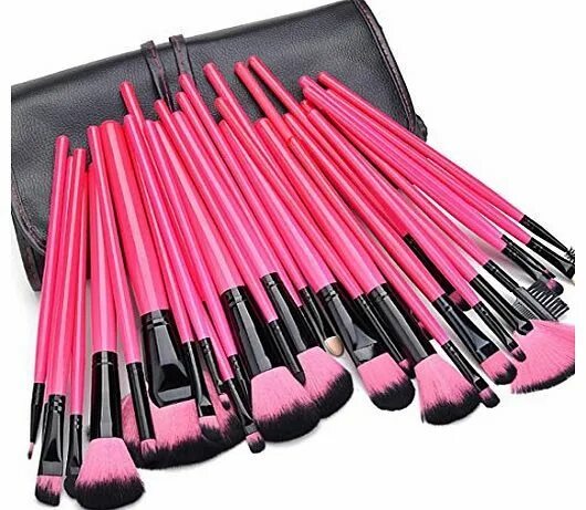 Купить хорошие кисти для макияжа Zeagoo 32 PCS Make Up Brushes Set Professional Cosmetic Makeup Brush With Holder
