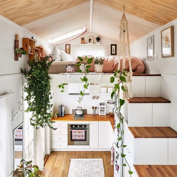 Купить интерьер для дачи The Design Files on Instagram: "TINY HOME - The closes we've seen to a real life