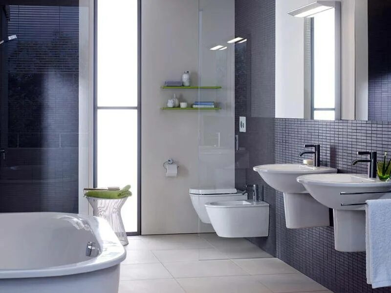 Купить интерьер для ванной Чаша для унитаза подвесного Duravit Darling New 2545090000 - купить за 82665 руб