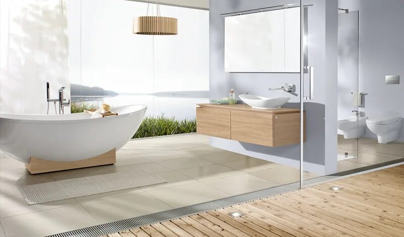 Купить интерьер для ванной Ванна Villeroy&Boch MY NATURE (UBA190NAT9E0V-01), 190х80см - купить по низкой це