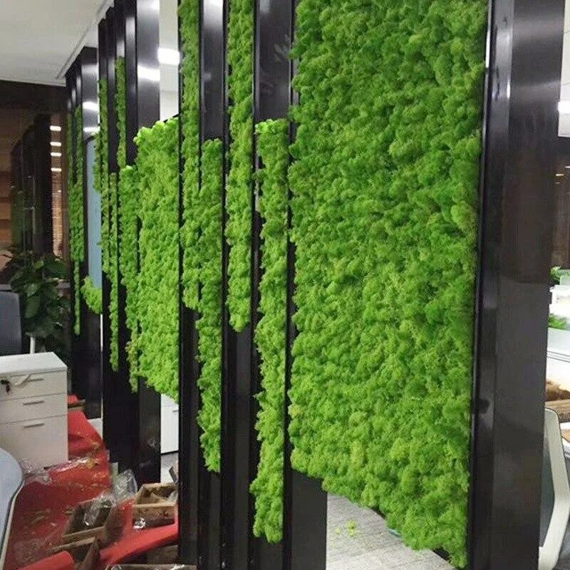 Купить искусственный мох на стену для декора Купить 20 г искусственное зеленое растение бессмертный искусственный цветок мох 