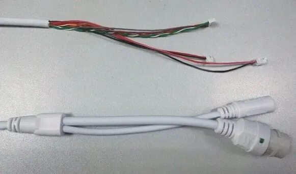 Купить кабель для подключения камеры CCTV POE IP Network Camera PCB Module Video Power Cable RJ45 Connector With Term