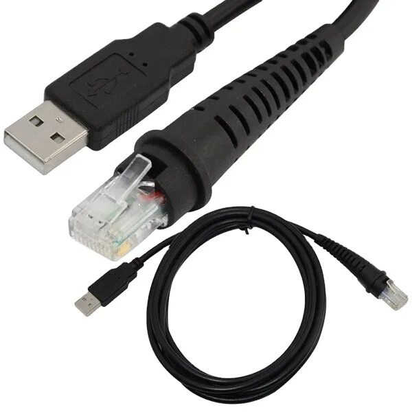 Купить кабель для подключения телефона Сканер Штрих-кода Coiledusb Rj45rs232 С Usb-кабелем Rj45 - Buy Кабель Rs232,Кабе