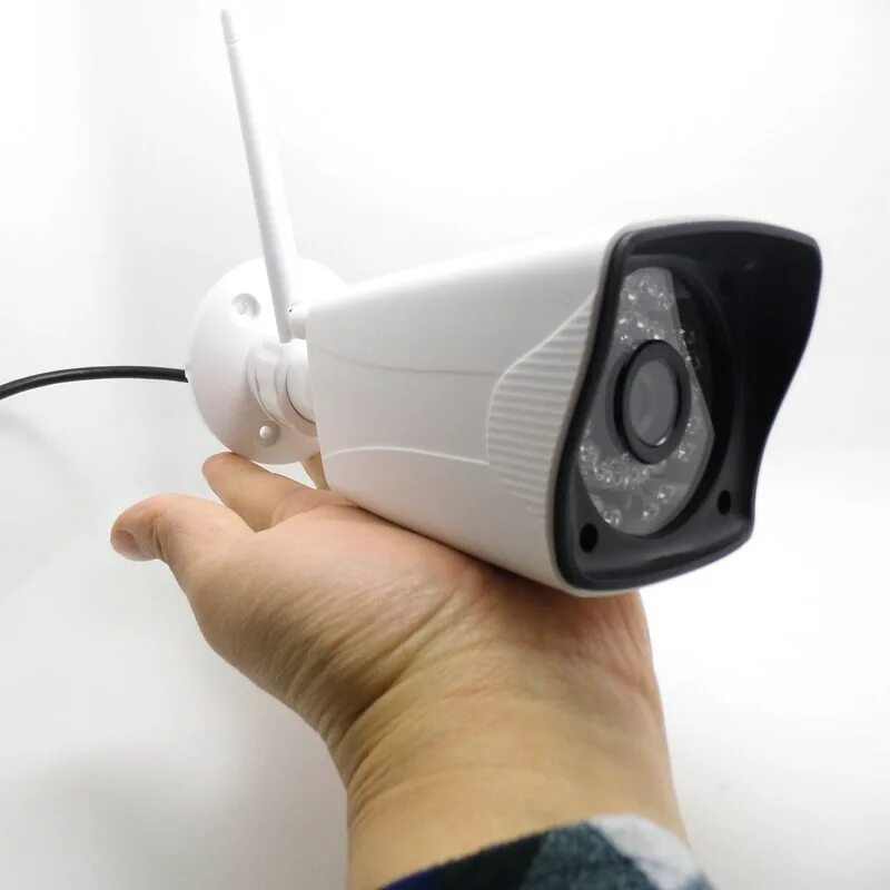 Купить камеру наблюдения с подключением к телефону Ip камера 720p Wifi HD Поддержка Micro SD слот водонепроницаемый CCTV безопаснос