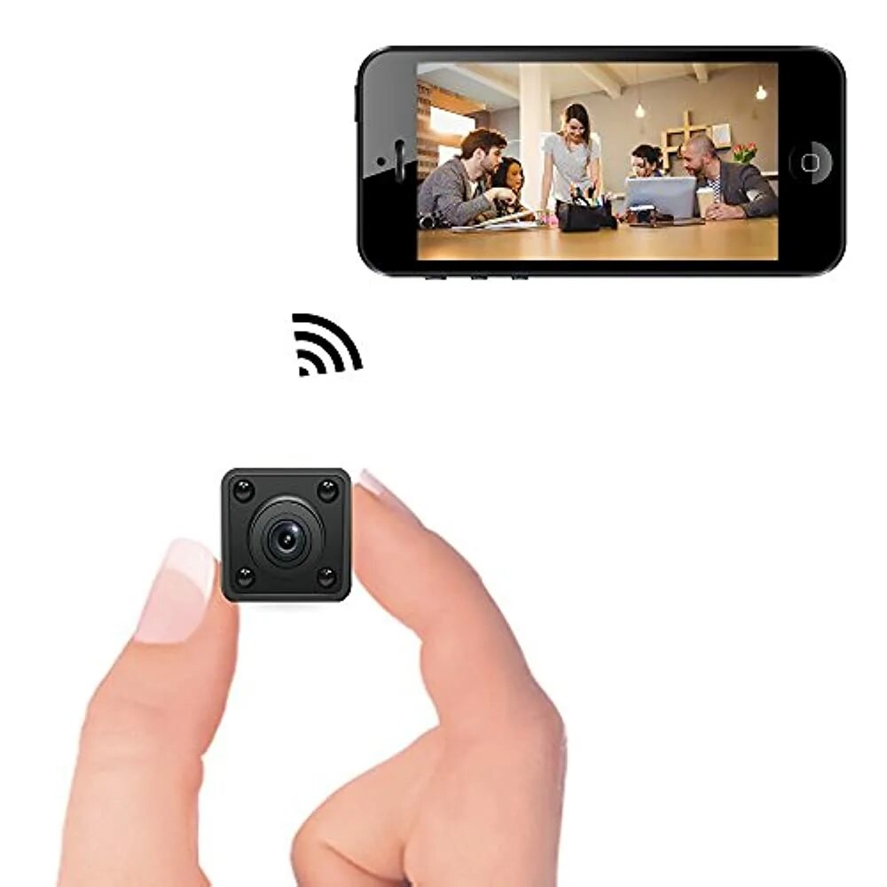 Купить камеру с подключением к телефону Купить видеокамеры Bysameyee Mini WiFi Kamera - Bysameyee Wireless Security Cam 