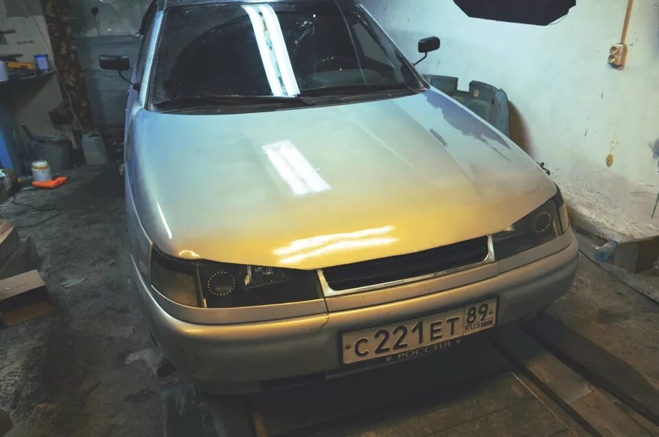 Купить капот на ваз 2110 тюнинг "Злой капот" на ваз 2110 - Lada 21104, 1,6 л, 2005 года стайлинг DRIVE2