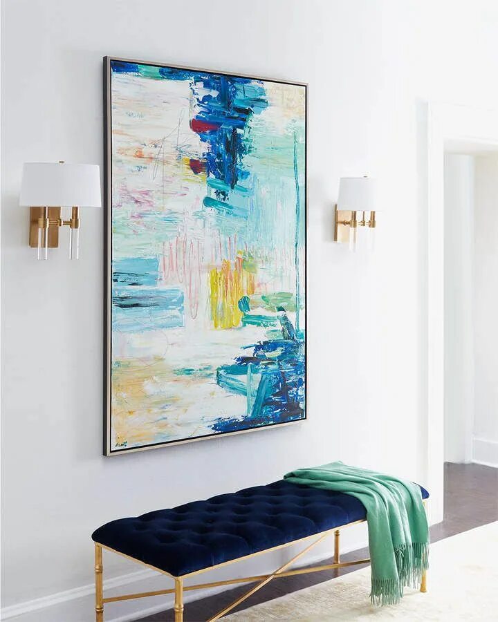Купить картину для интерьера в прихожую Napoleon Bench #Sponsored , #ad, #Napoleon# Bench in 2020 Eingangsbereich kunst,