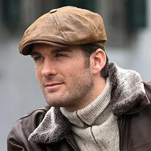 Купить кепи мужскую стиль Купить мужские фуражки Stetson Stetson Ledermütze Hatteras Burney Herren Schiebe