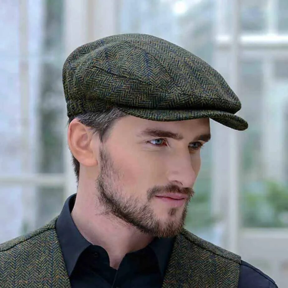 Купить кепи мужскую стиль Peaky Blinders Cap - Made in Ireland