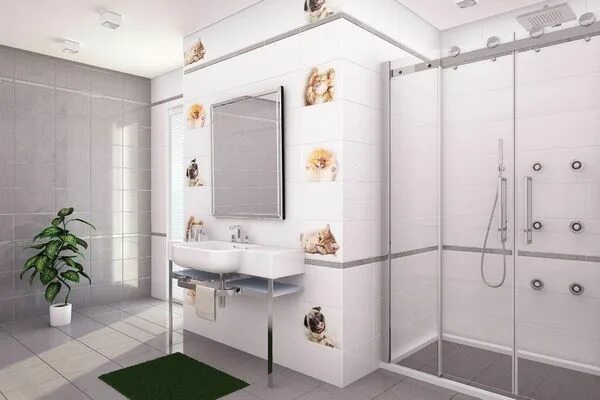 Купить керамическую плитку цена фото Плитка Pets (Cersanit), купить коллекцию Pets в Москве
