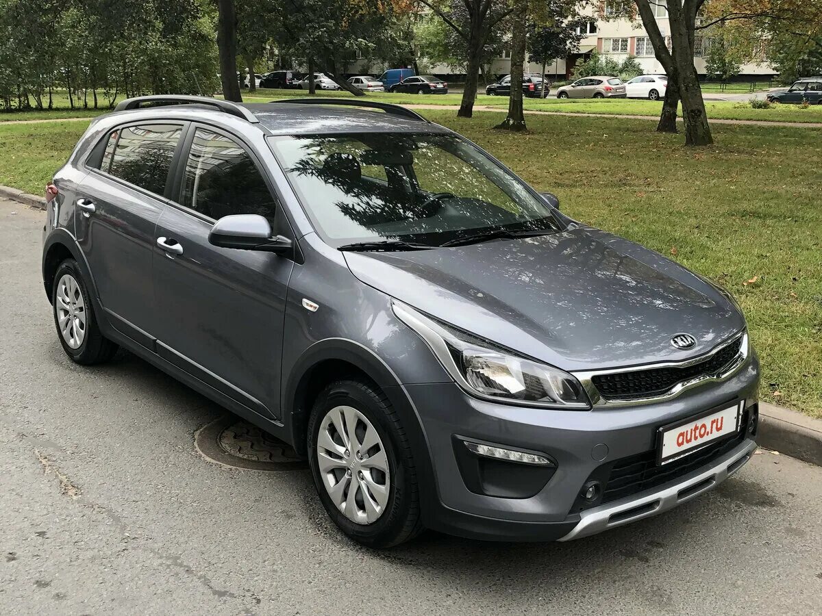 Купить киа рио х фото Купить б/у Kia Rio IV X-Line 1.6 AT (123 л.с.) бензин автомат в Санкт-Петербурге