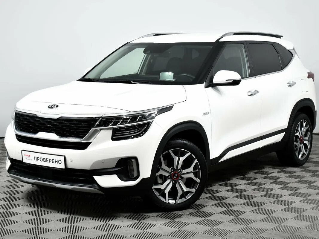 Купить киа селтос фото Купить б/у Kia Seltos I 2.0 CVT (149 л.с.) 4WD бензин вариатор в Москве: белый К