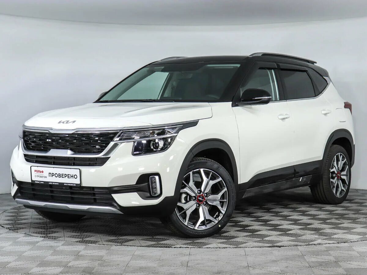 Купить киа селтос фото Купить б/у Kia Seltos I 2.0 CVT (149 л.с.) 4WD бензин вариатор в Химках: белый К