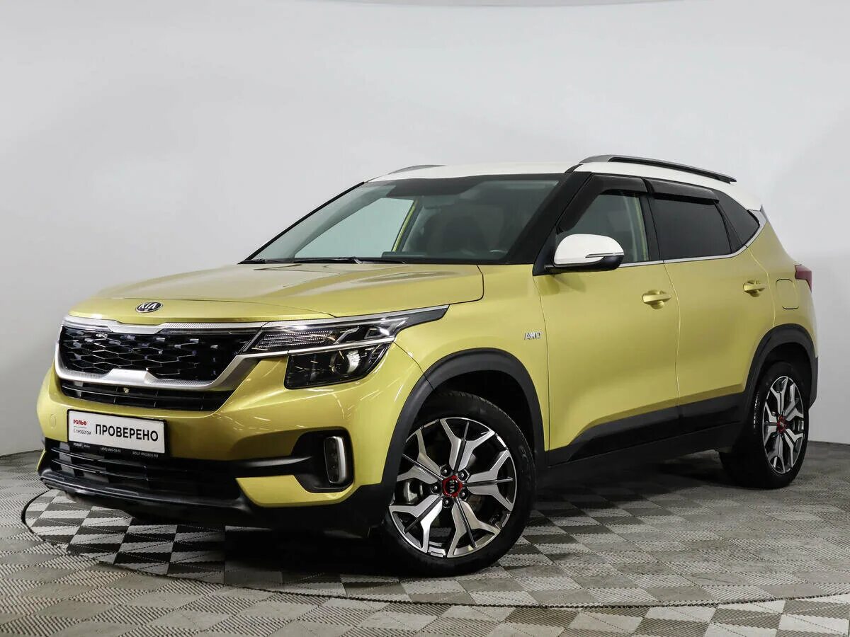 Купить киа селтос фото Купить б/у Kia Seltos I 2.0 CVT (149 л.с.) 4WD бензин вариатор в Москве: жёлтый 