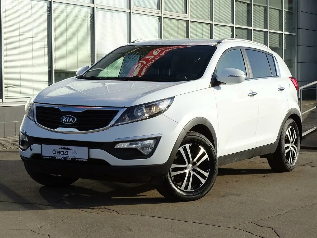 Купить киа спортейдж фото Купить б/у Kia Sportage III 2.0 MT (150 л.с.) бензин механика в Москве: белый Ки