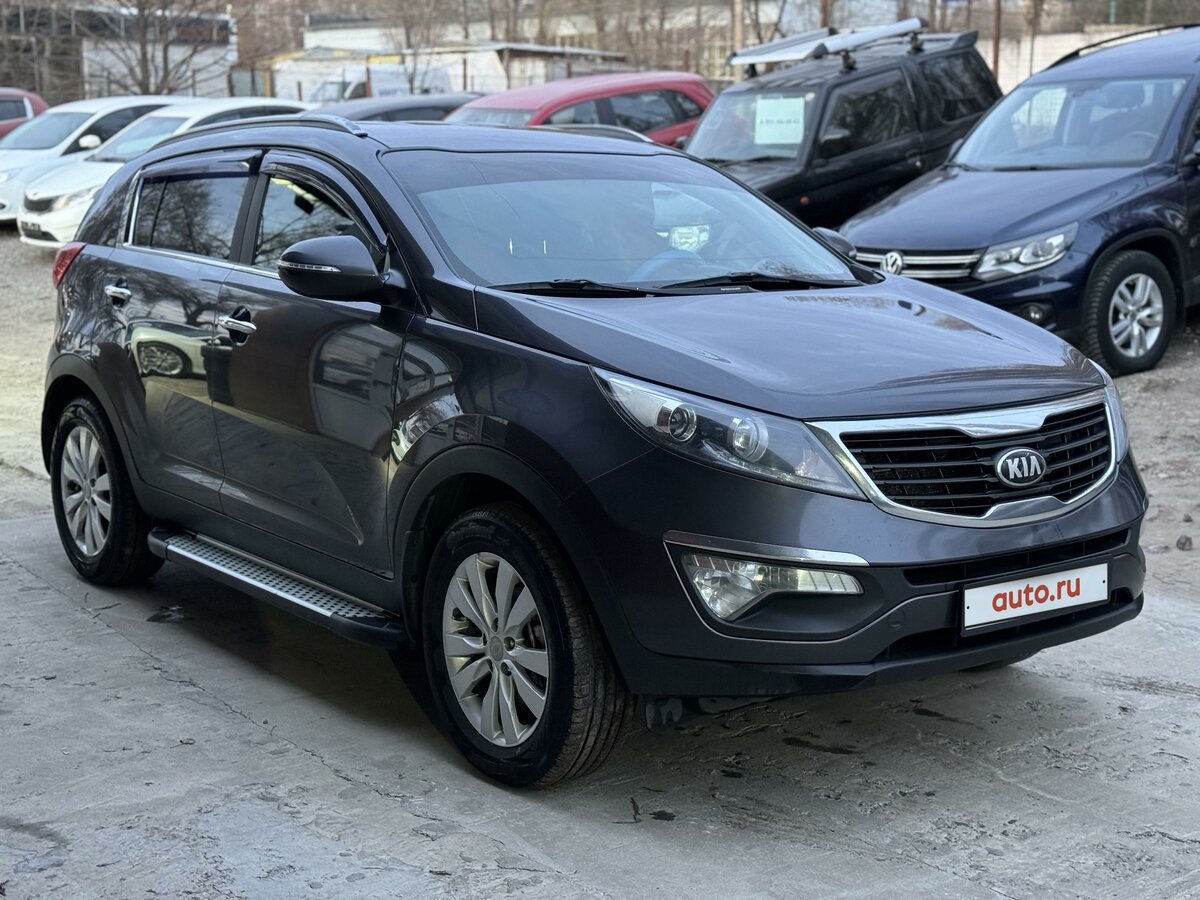 Купить киа спортейдж фото Купить б/у Kia Sportage III 2.0 MT (150 л.с.) бензин механика в Воронеже: серый 