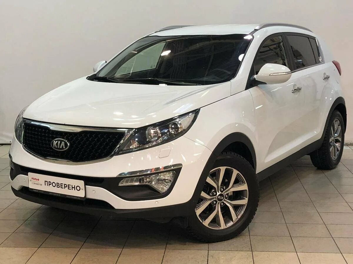 Купить киа спортейдж фото Купить б/у Kia Sportage III Рестайлинг 2.0 AT (150 л.с.) бензин автомат в Санкт-