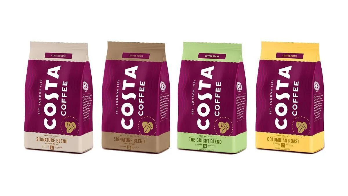 Купить кофе фото Costa Coffee - Half a century in the making Coca-Cola HBC