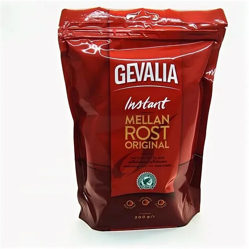 Купить кофе фото Кофе растворимый Gevalia Instant Mellan Rost Original в вакуумной упаковке, 200 