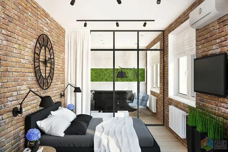 Купить комнату в стиле лофт Белый парк Residential interior design, Commercial interior design, Interior des