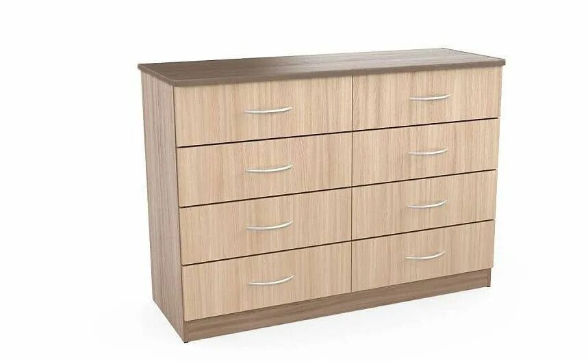Купить комод в воронеже недорого фото Комод ЭКО мебельная фабрика 1200, 120x45x84 см, 8 ящ. - купить по выгодной цене 