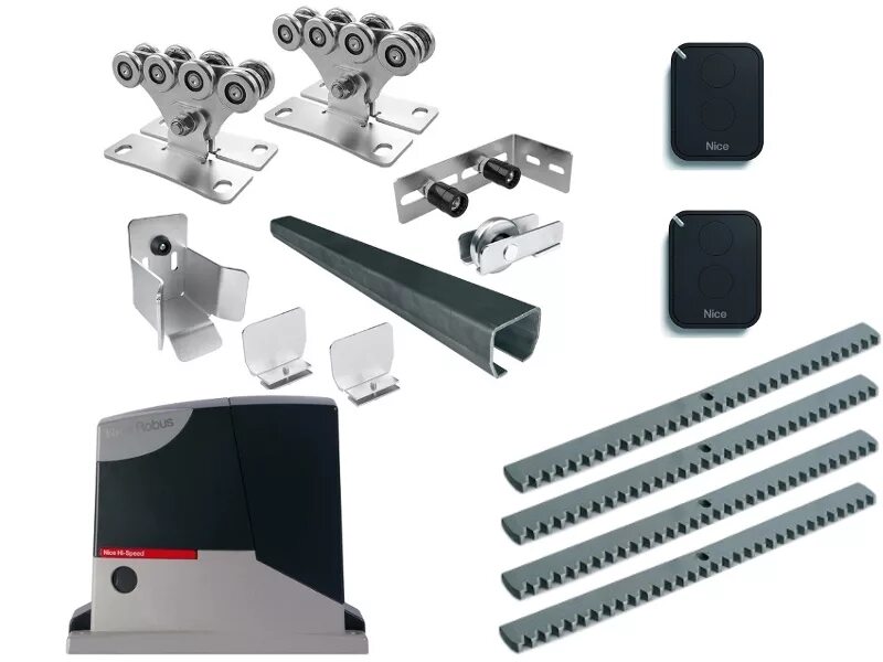 Купить комплект откатных ворот для самостоятельной установки CAME KIT SOLE SE03+STAGE SB6-CAME + ROX600KLT Комплектующие для откатных (сдвижн