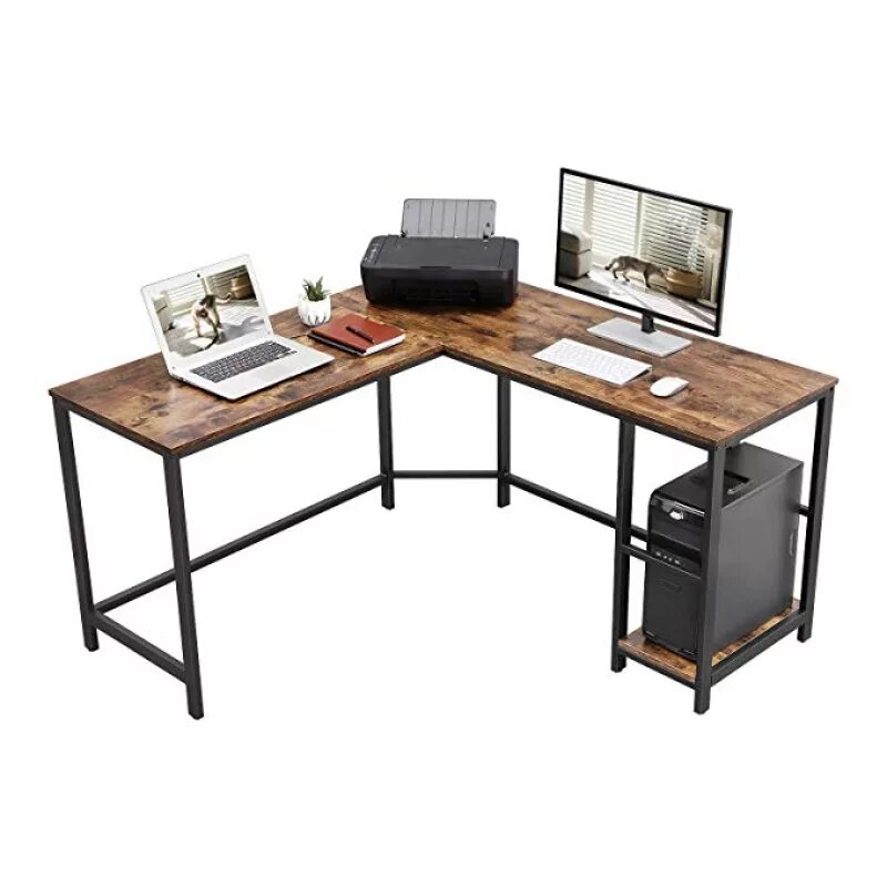 Купить компьютерный стол в стиле лофт Компьютерный стол "Corner Desk" в стиле "Loft" купить в интернет магазине Москва