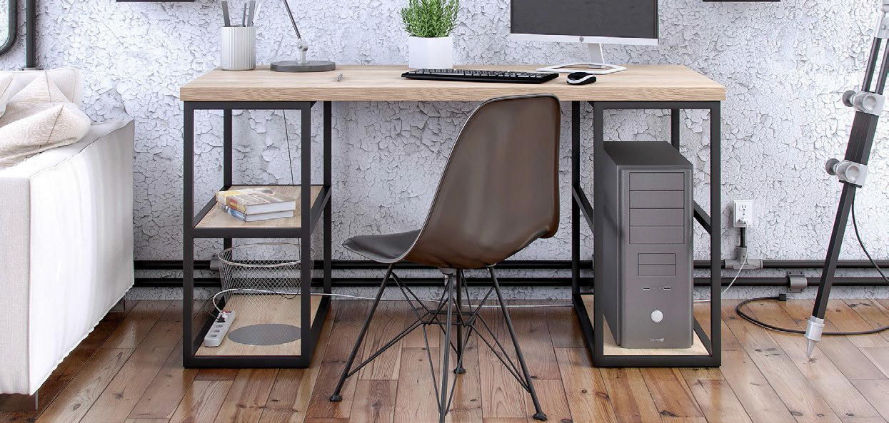 Купить компьютерный стол в стиле лофт ZOV KUCHNIE Home decor, Home, Furniture