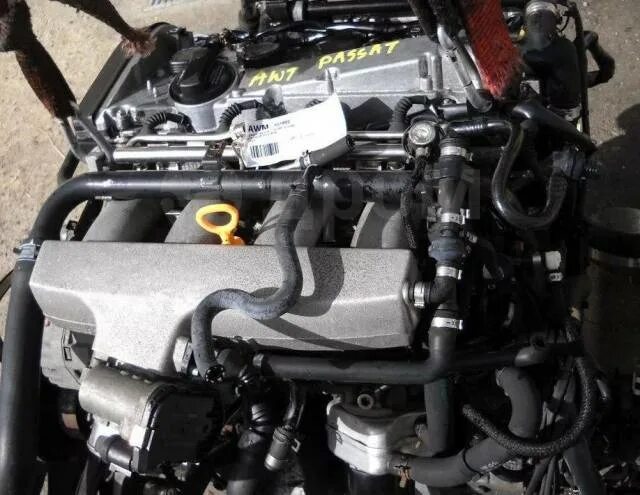 Купить контрактный двигатель фото Купить Двигатель AWT 1.8T audi A4 A6 VW Passat Skoda АУДИ Шкода в Москве по цене