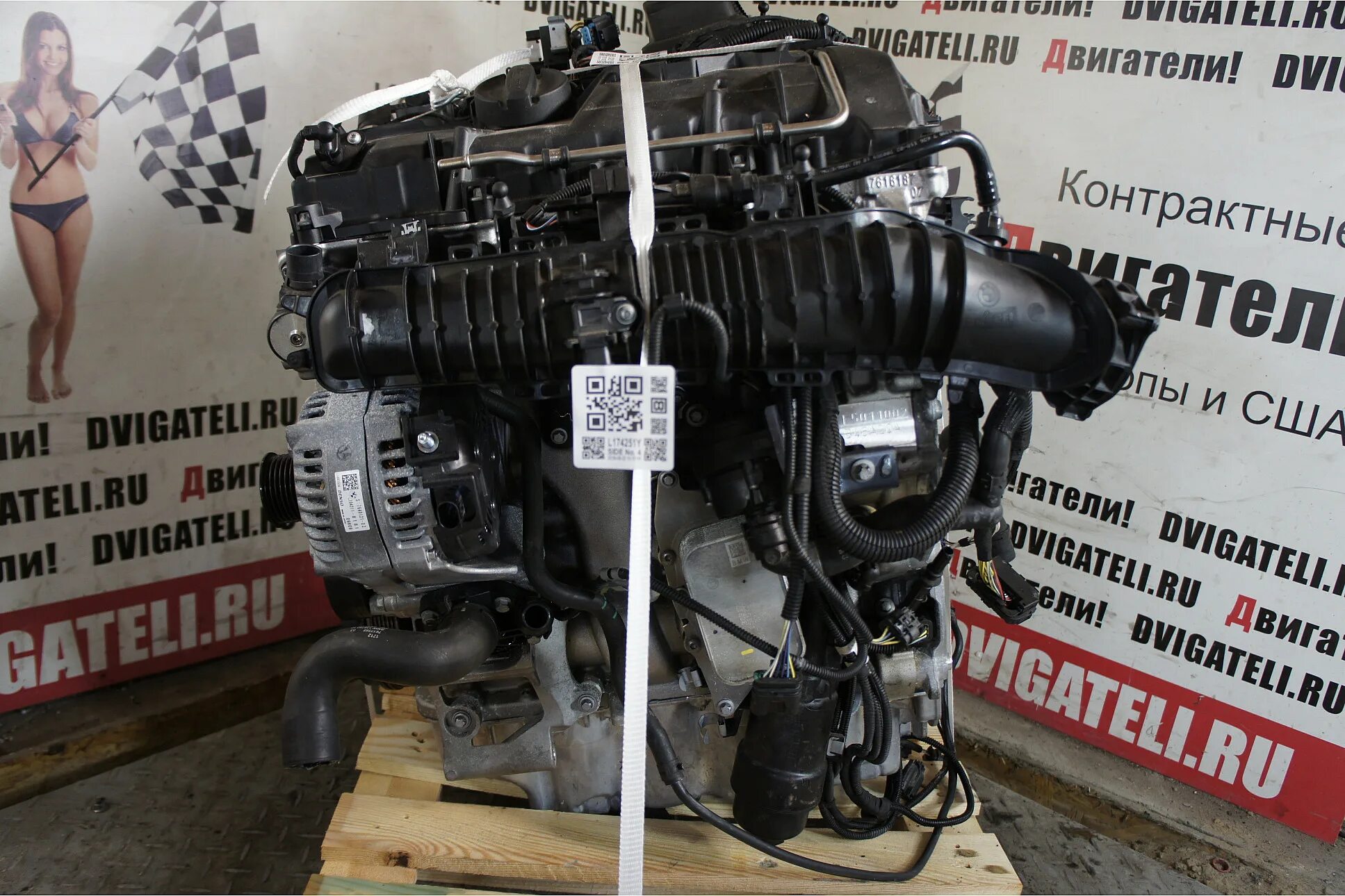 Купить контрактный двигатель фото Продажа двигателя б/у B48 A20 A для Mini. Купить контрактный двигатель B48 A20 A