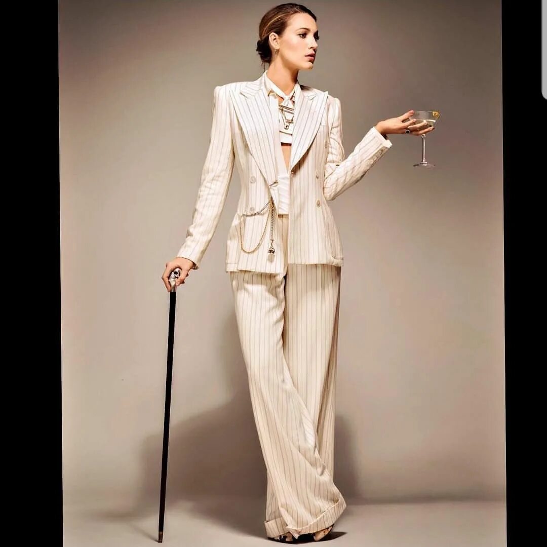 Купить костюм в стиле гэтсби женский брючный Happy National Martini Day! Fashion, Woman suit fashion, Style