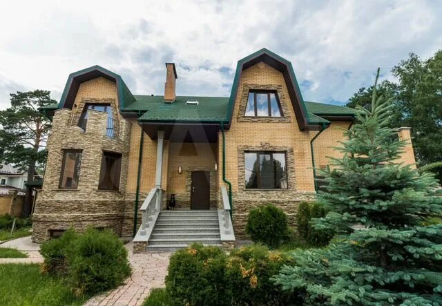Купить коттеджи новосибирске недорого с фото Коттедж 406.1 м² на участке 10 сот. на продажу в Новосибирске Купить дом в Новос